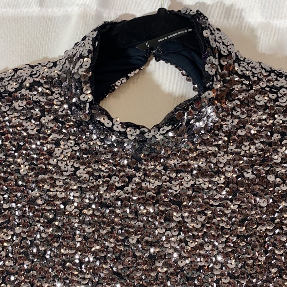 FREE PEOPLE DEZDEMONA MINI DRESS BLACK - Picture 7 of 11